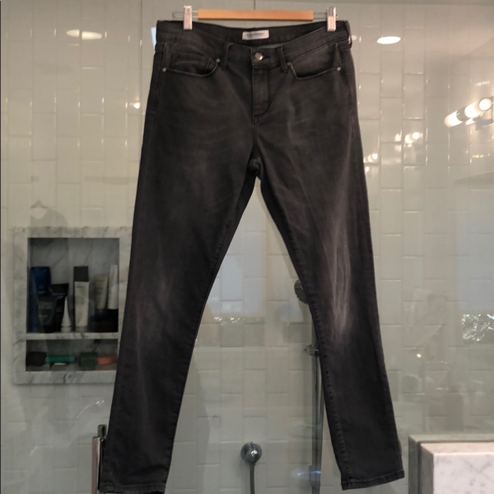 Banana republic premium denim gray jeans